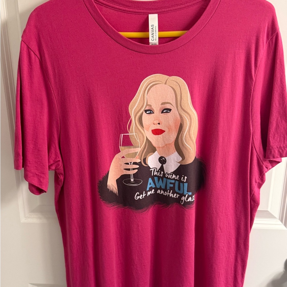 Bella Canvas Fuchsia Graphic Tee